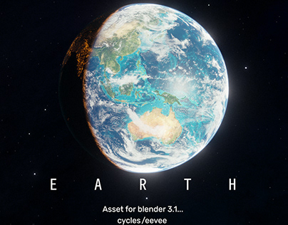 Earth - Asset for blender 3.1...