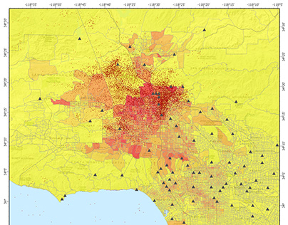 Earthquake in Northridge, Los Angeles