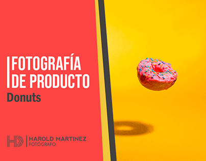 FOTOGRAFÍA DE PRODUCTO - DONUTS