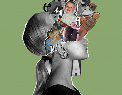 Photocollage for uni project / "Identity"