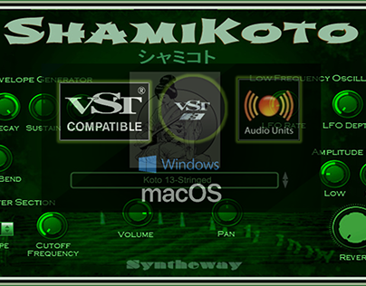 ShamiKoto Virtual Koto & Shamisen VST Windows, Audio Un
