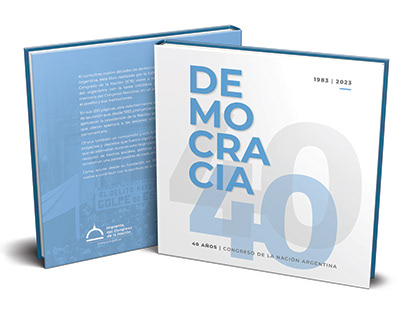 Democracia 40 años | Libro Imprenta del Congreso Nac.