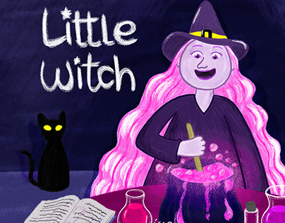Project thumbnail - Little Witch - Book Cover Project
