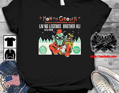 Original The Grouch Grouch Stole Christmas 2023 Shirt