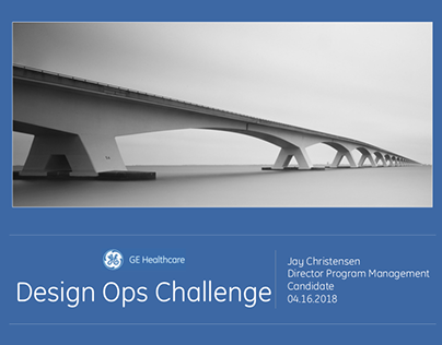 GE Healthcare Design Challenge