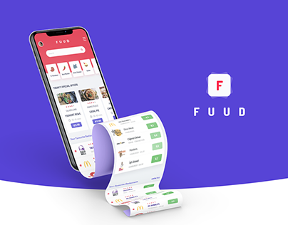 Fuud - Food Ordering App Concept (Homepage)