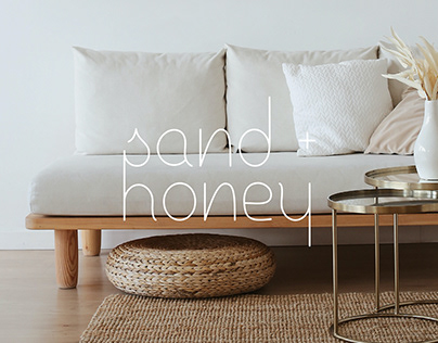 Sand and Honey | Home Goods Store Branding