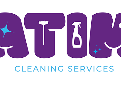 Identités graphique ATIM Cleaning Services