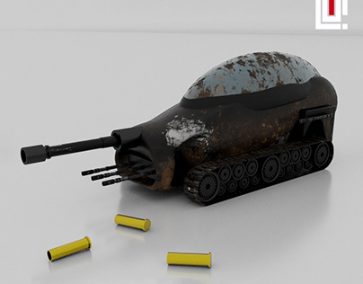 mini tank (3d model)