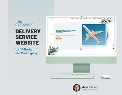 Project thumbnail - CubaMax Delivery Service Website
