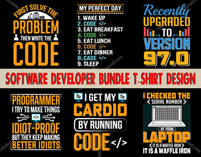software developer t shirt design.
