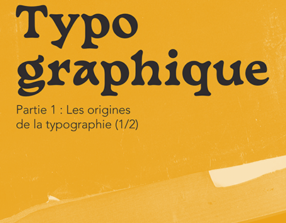 Typo-graphique, publication informative (1)