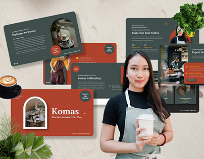 Komas - Coffee Shop Googleslide
