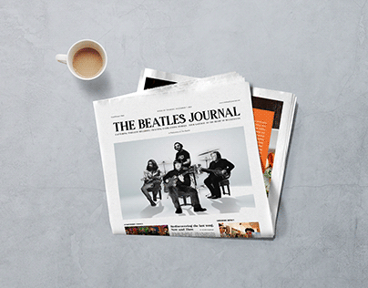 Beatles Editorial Design - Typographic Exploration