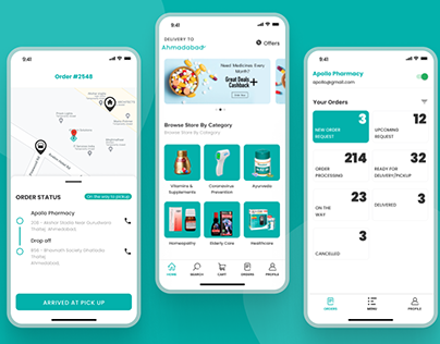 Online Medicine Delivery App Design