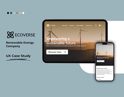 Ecoverse Energy Website Design