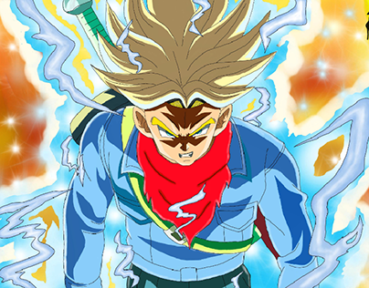 Colorindo GOKU Super Sayajin BLUE! + O BRUSH que mudou minhas pinturas  digitais! 