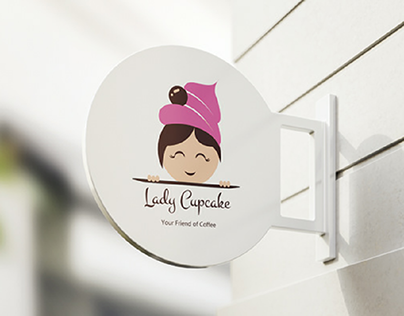 Cupcake shop branding