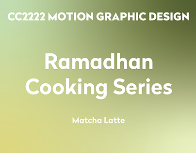 CC2222 Ramadhan Cooking Series