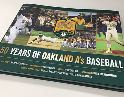 Project thumbnail - 50 Years of Oakland A's Baseball Book