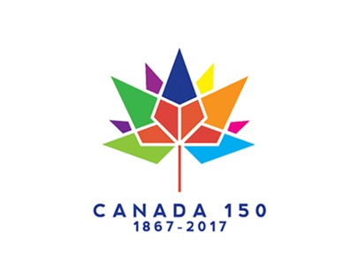 Canada 150 Logo GIF