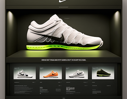 Site da Nike E-commerce