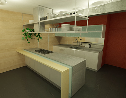 2012 CASA SALAS - Diseño interior en plano y 3D
