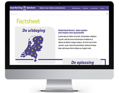 Spotta voorstellen voor Marketing Denken website