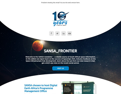 SANSA | Digital Mailer Design