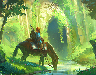 Link and the Forest Temple