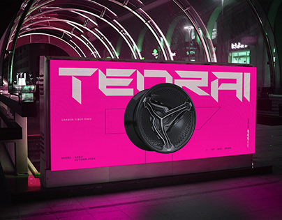 TENRAI - A neon-drenched rebellious rim brand