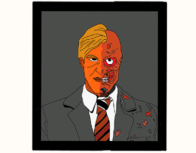 two face Harvey dent