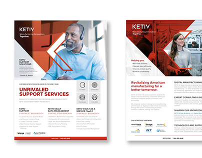 Brochure, Whitepaper and Ebook Design for KETIV