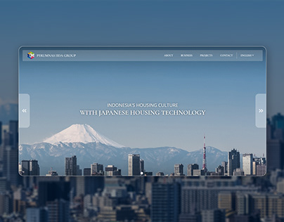 Website Design and Development: Perumnas Iida Company