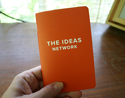 The Ideas Network blank notebook