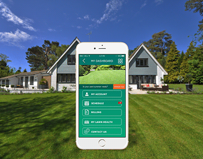 Lawn Care Customer Access Portal App