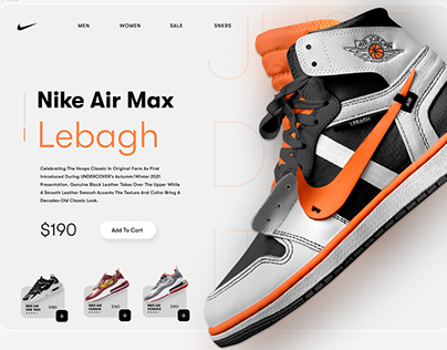 Nike Shoe UI