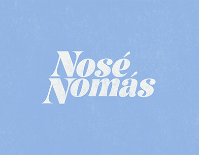 Project thumbnail - Logotipo Nosé Nomás