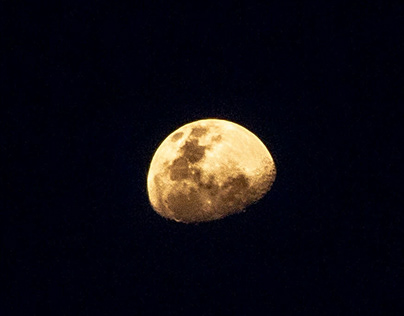 La lune.