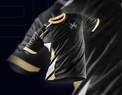 black and gold jersey design