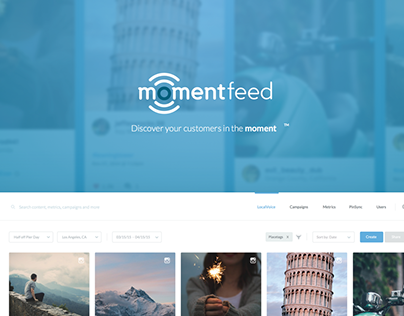 MomentFeed Web App