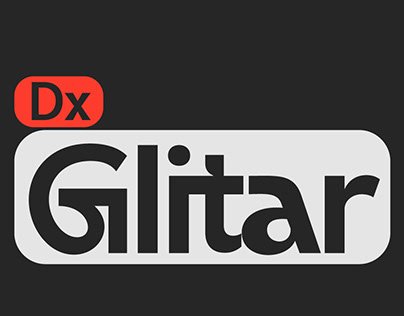 Dx Glitar - Modern Sans Serif For Branding
