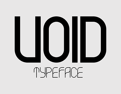 Typeface - VOID