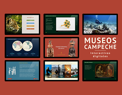 Museos Campeche / interactivos digitales