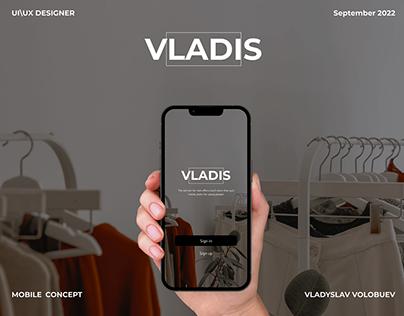 Mobile app for "VLADIS"