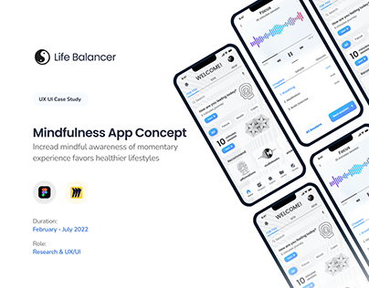 Project thumbnail - Life Balalncer / Mindfulness App