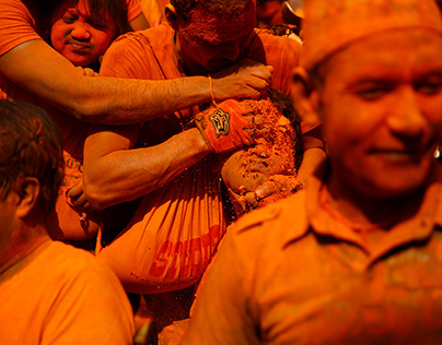 Sindoor festival in Nepal
