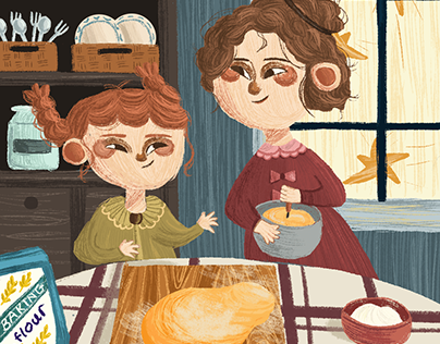 baking illustration