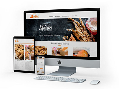 Diseño y Producción de página Web para la empresa Pan