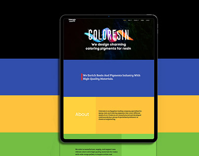 Coloresin website